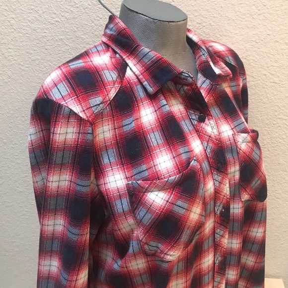 Eden&Olivia. Plaid Button Down Shirt.Modern Flannel. Warm, Soft. Comfy. … - Picture 3 of 13